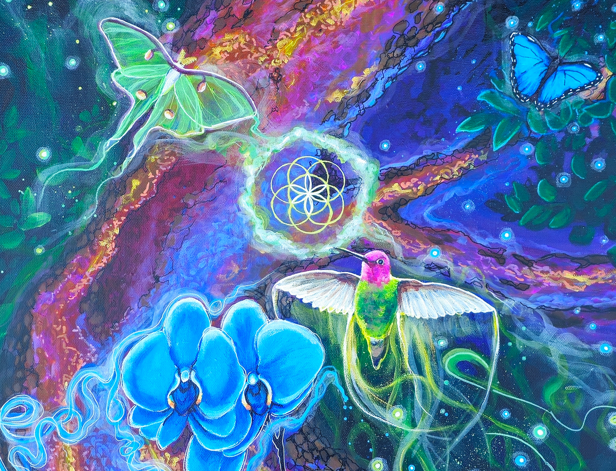 Sanctuary of the True Heart — 2" × 3" Sticker