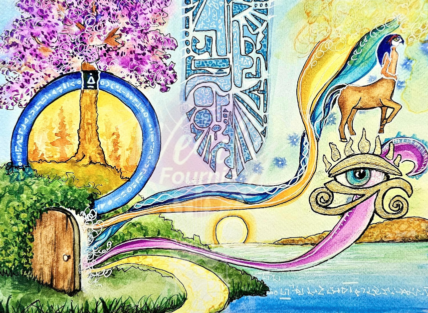 Coming to Be-Limited Edition Print