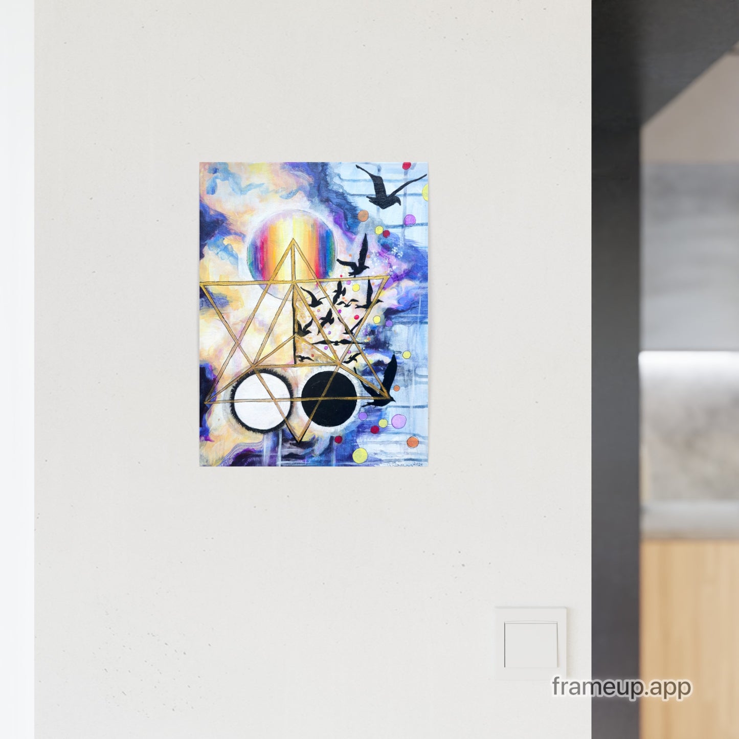 Dimensional Bloom-Fine Art Print