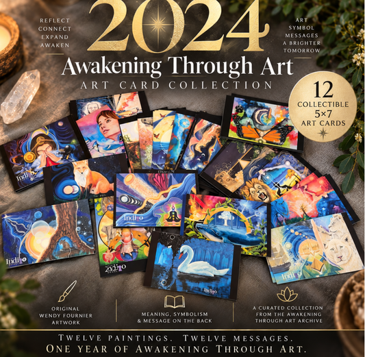 Awakening Through Art — 2024 Art Card Collection
