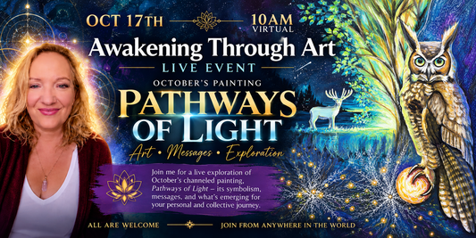 Awakening Through Art — October Live Gathering