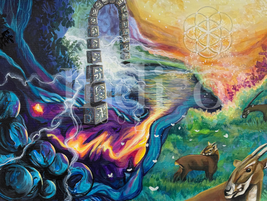 Threshold of the Age of Miracles-High Quality Print