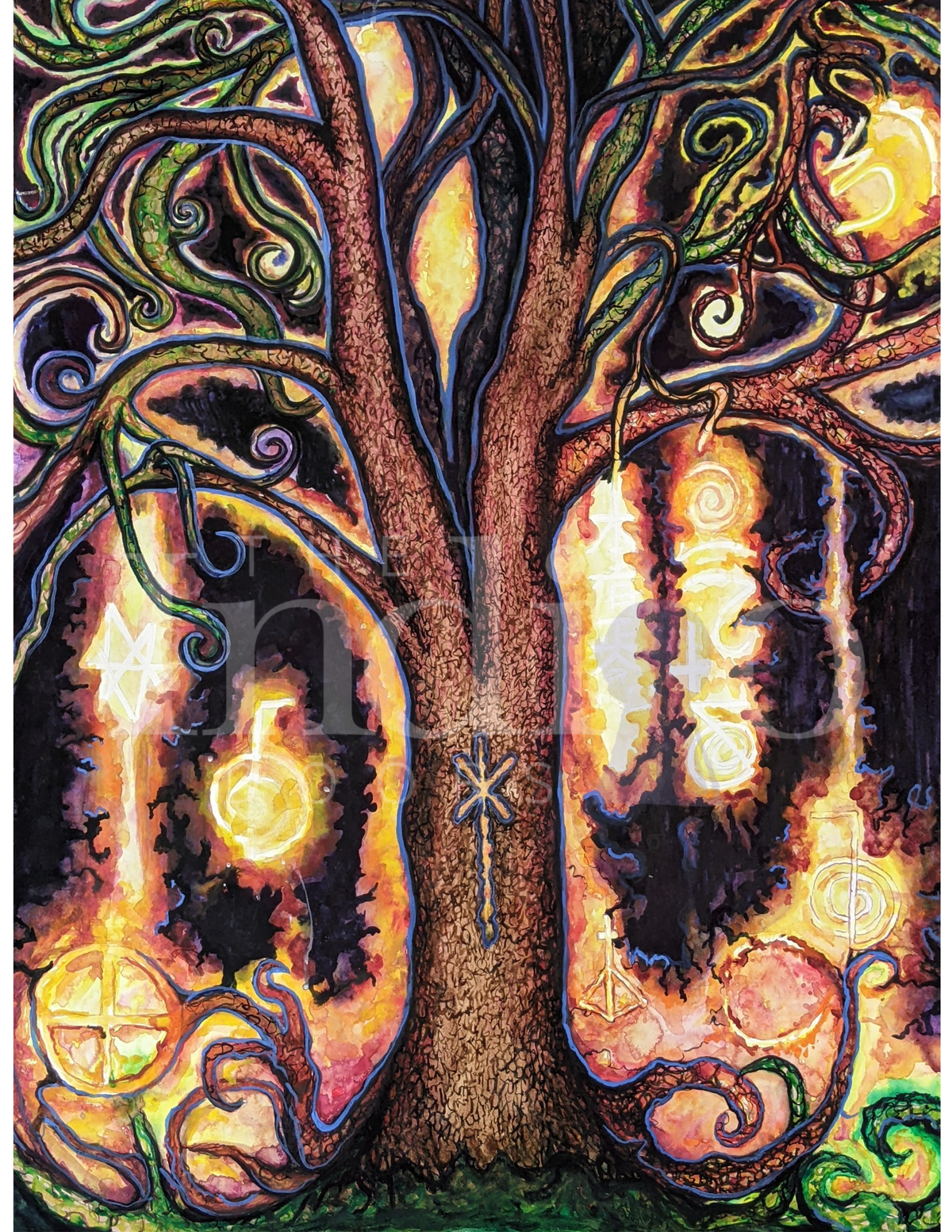 The Healing Tree — Limited Edition Fine Art Print